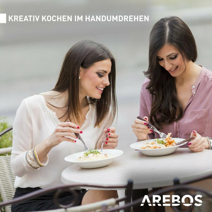 Actual product image Arebos Spaghetti - noodle attachment