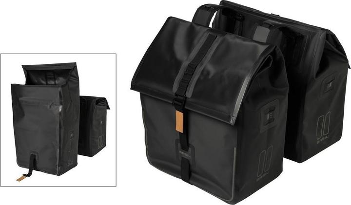 Actual product image Basil Urban Dry Double (50 l, Luggage carrier bag)