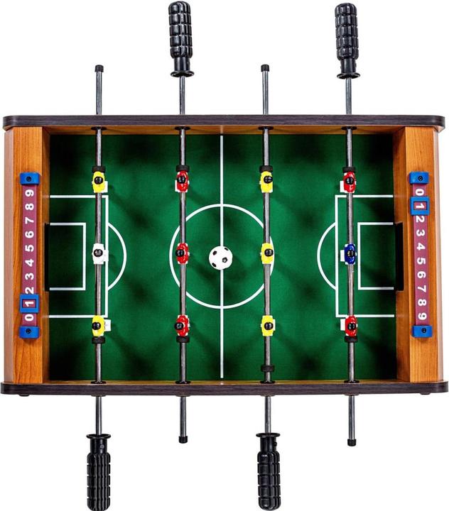 Immagine prodotto Games Planet Mini biliardino DUNDEE 51x31x8cm, arredamento in legno chiaro