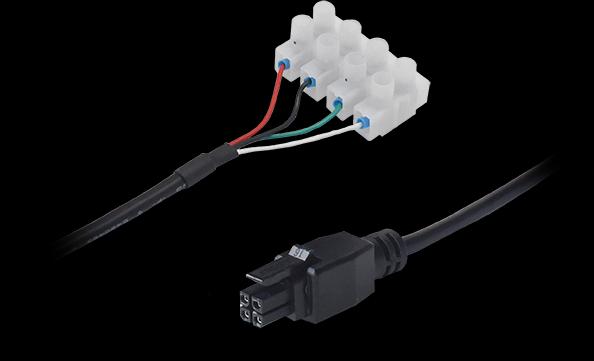 Image du produit Teltonika PR2FK20M : Cordon d'alimentation à 4 broches