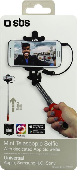 Immagine prodotto SBS Mini Selfie Stick con spina jack 3,5 mm
