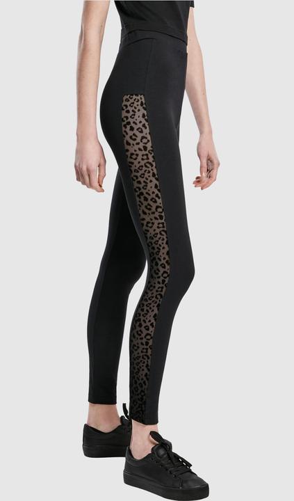 Produktbild Urban Classics Ladies Flock Lace Stripe Leggings (5XL)