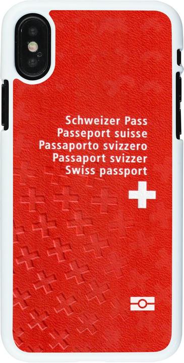 Actual product image PhoneLook Cover white Swiss Passport (Apple iPhone X, Apple iPhone XS)