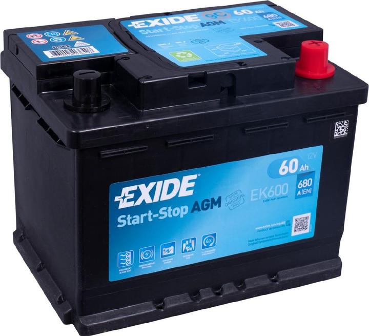 Produktbild Exide Start-Stop AGM (12 V, 60 Ah, 680 A)