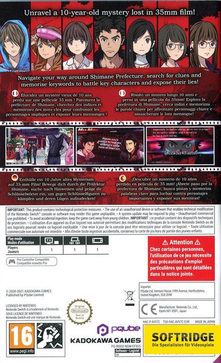 Produktbild Pqube Root Film (Switch, Switch Lite, Switch OLED, DE)