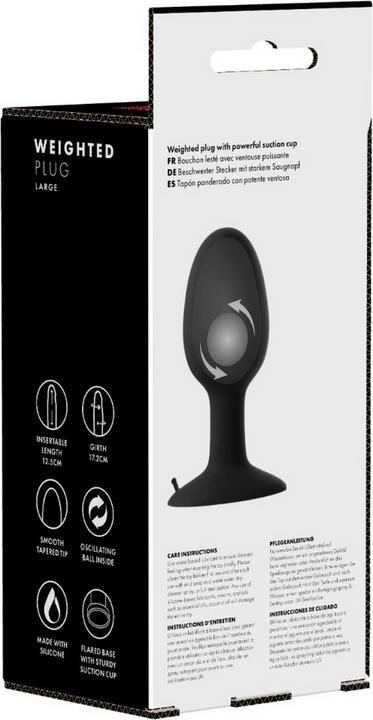 Produktbild Prowler Weighted Butt Plug - Large 5.5" / 14 cm
