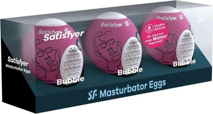 Actual product image Satisfyer Masturbator Egg Set - Riffle - 3 pcs