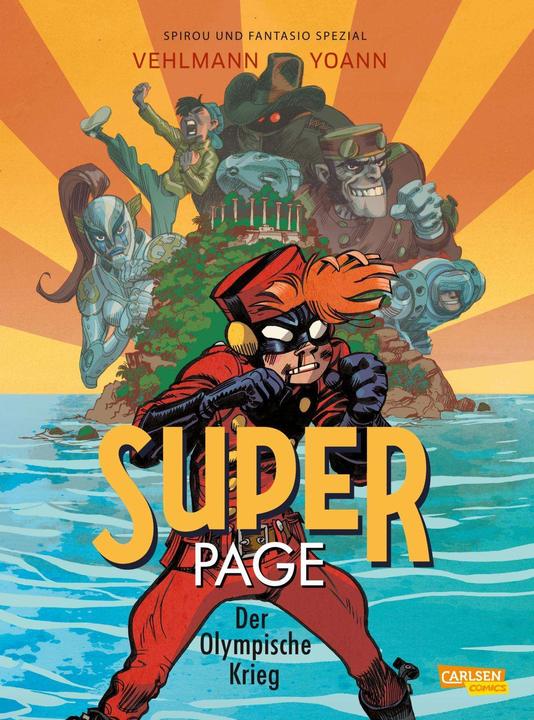 Actual product image Spirou und Fantasio Spezial 33: Der Superpage 2 (German, Fabien Vehlmann, 2021)