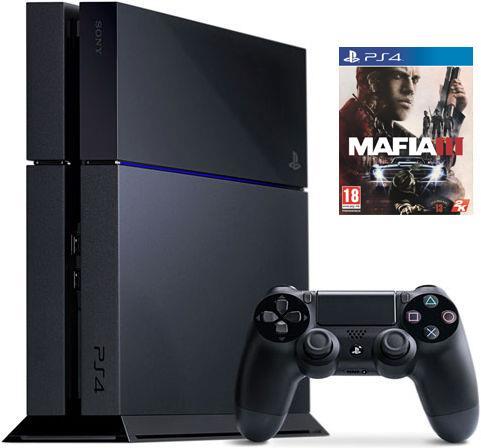 Produktbild Sony Playstation 4 500GB + Mafia 3, C-Chassis