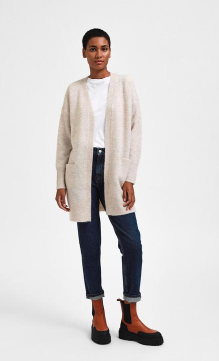 Actual product image Selected Femme Alpaca wool mix cardigan (XXL)