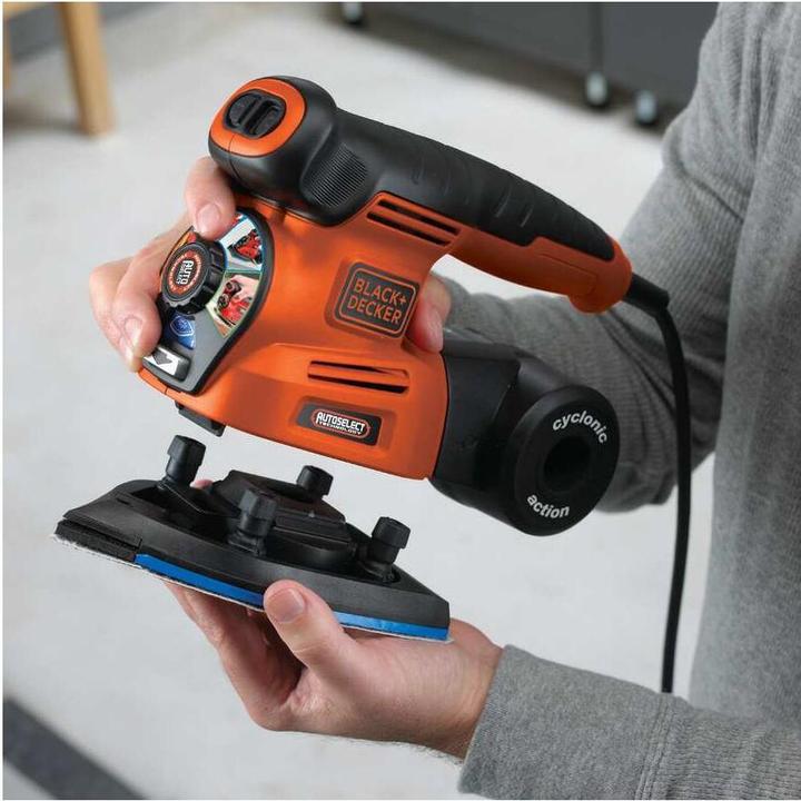 Image du produit Black & Decker Ponceuse multiusages 4 en 1 Autoselect (Ponceuse multi, 220 W)