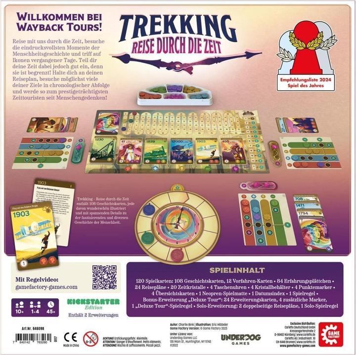 Actual product image Game Factory Trekking – Reise durch die Zeit (d) (German)