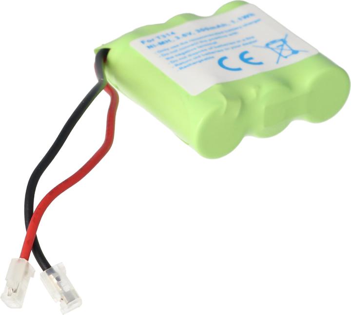 Produktbild AccuCell Akku passend für Schnurlos-Telefon Universal, AUDIOL, Sagem, NiMH, 3,6V, 300mAh