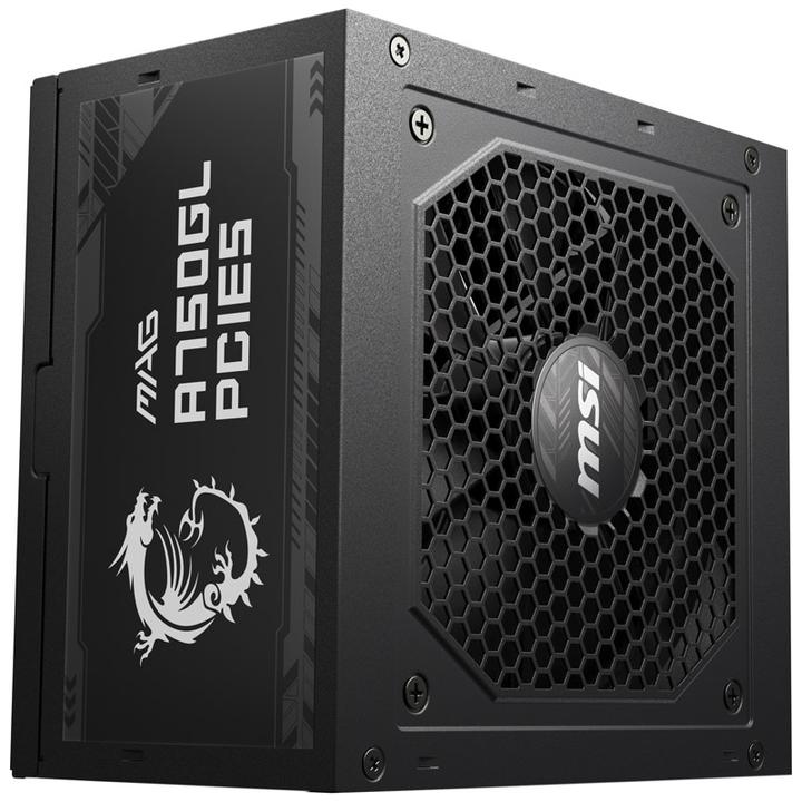 Actual product image MSI MAG A750GL PCIE5 (750 W)