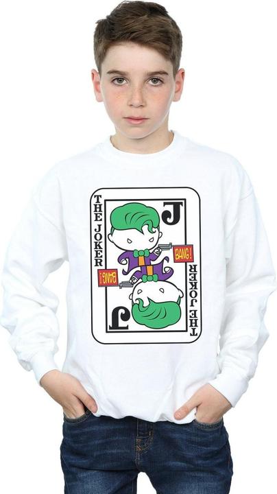 Produktbild Chibi Joker Playing Card Sweatshirt Jungen (152, 158)
