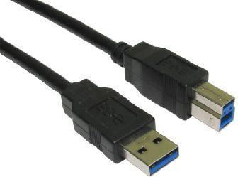 Produktbild Cables Direct 1M USB3 A M - B M BLK CBL B/Q 200