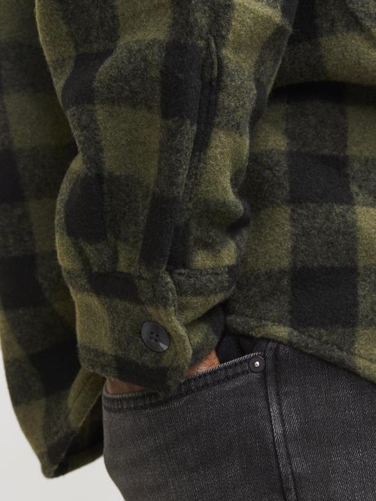 Actual product image Jack & Jones Plus loose fit overshirt Overshirt (6XL)