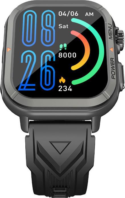 Actual product image Blackview W30 (Connected Watch - 1.91" - Built-in Microphone) Black