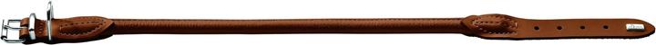 Produktbild Hunter Halsband Round & Soft, Elk, Cognac (M, Hund, Allgemein)