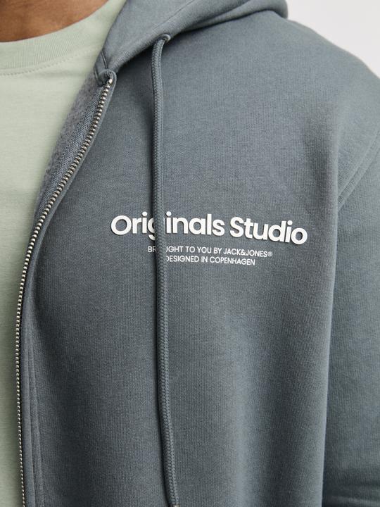Produktbild Jack & Jones Jorvesterbro Sweat Zip Hood Noos Pls (6XL)