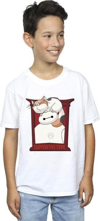 Actual product image Disney Boys Big Hero 6 Baymax Frame Support T-Shirt (104)