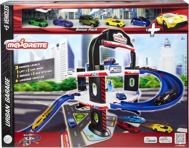 Immagine prodotto Majorette Garage urbano con 5 posti auto