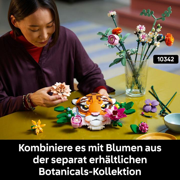 Actual product image LEGO Fauna Collection - Tiger (31217, LEGO Art)