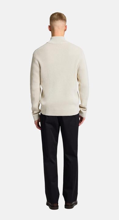 Actual product image Selected Homme Textured half-zip jumper (L)