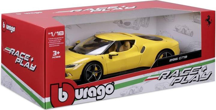 Immagine prodotto Bburago Ferrari R&P 296 GTB 1/18 giallo
