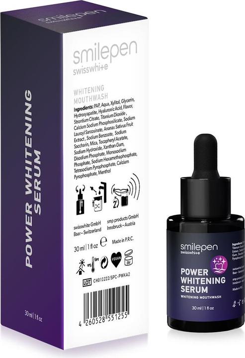 Actual product image SmilePen Power Whitening Serum Conc (30 ml, Gel)