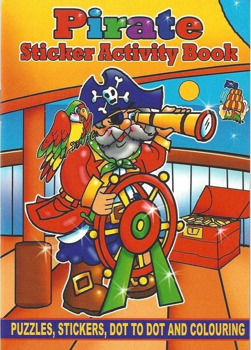 Immagine prodotto Libro di attività sui pirati (confezione da 12)
