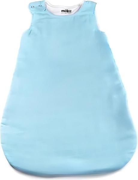 Immagine prodotto Milkii Sacco nanna in mussola di cotone, azzurro, 0-6 mesi (1.0 TOG)
