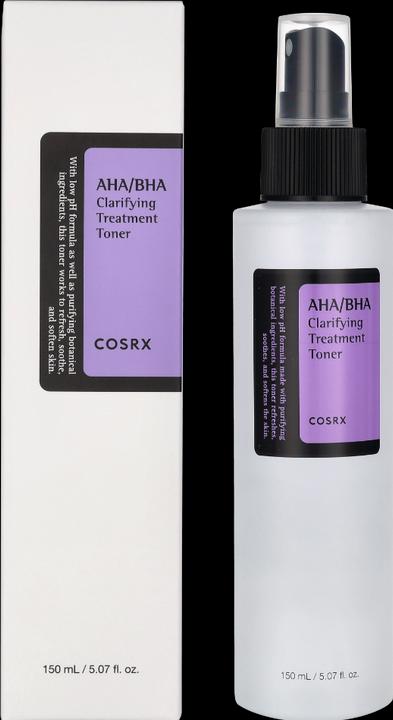 Actual product image Cosrx AHA/BHA Clarifying Treatment Toner (Tonic water, 150 ml)