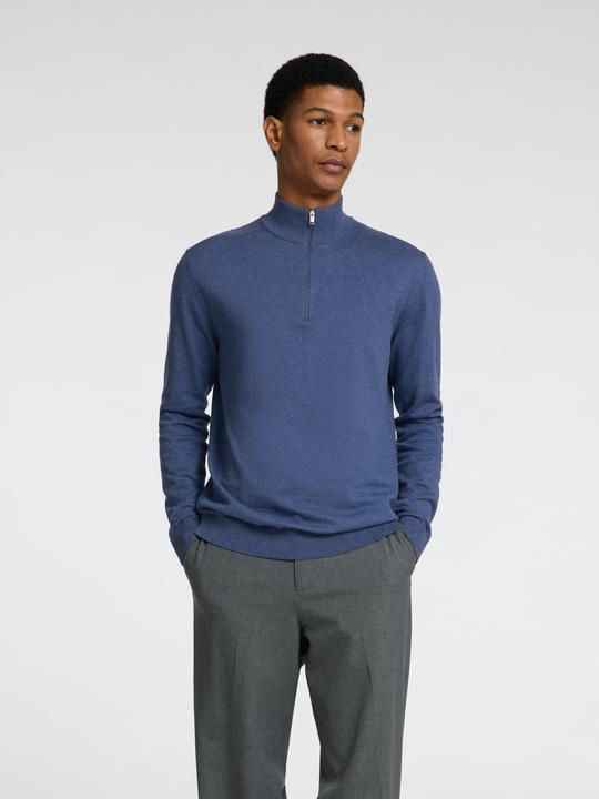Actual product image Selected Homme Half-zip knitted jumper (XL)