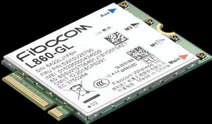 Image du produit Lenovo Module WWAN ThinkPad SDX55 sub6 M.2 (M.2 Clé A)