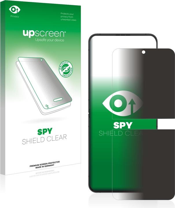 Actual product image upscreen Spy Shield Privacy Protector (1 Piece, Samsung Galaxy Z Flip4)