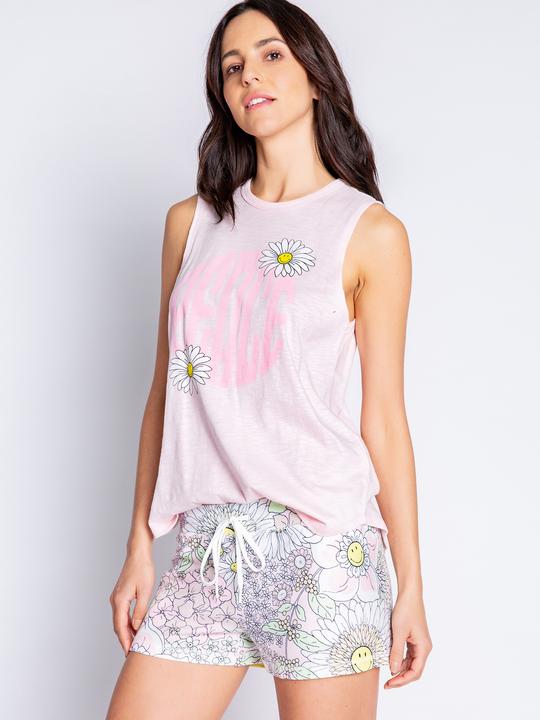 Produktbild Pj Salvage Pyjamashorts Smiley Blooms (XS)