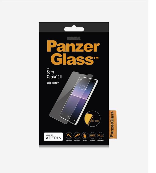 Actual product image PanzerGlass Case friendly (1 Piece, Sony Xperia 10 II)