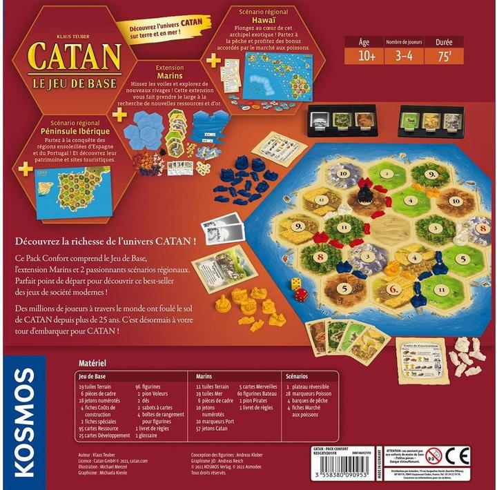 Image du produit Kosmos Catan : 25 ans (Français)