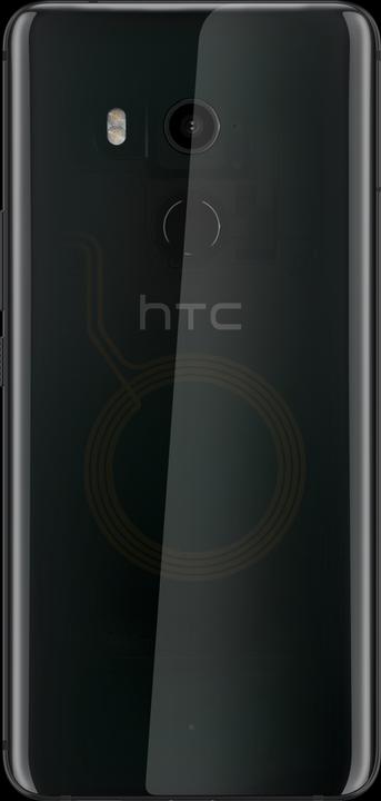 Produktbild HTC U11+ (128 GB, Translucent Black, 6", Hybrid Dual SIM, 12 Mpx, 4G)
