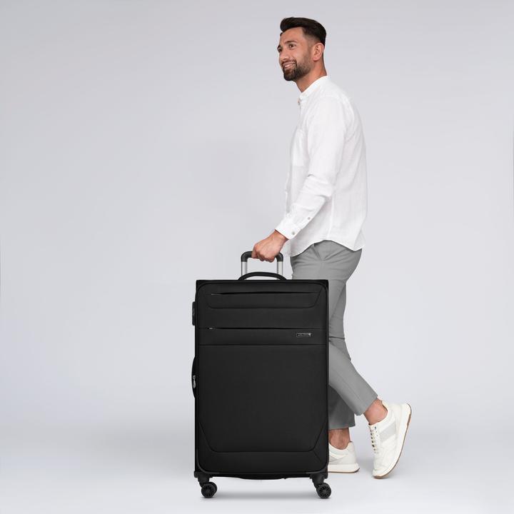Immagine prodotto Worldpack Carrello Chicago a 4 ruote L 78 cm con piega ad espansione (95 l, XL (da 115l))
