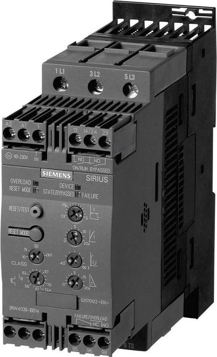 Siemens Soft starter 22kW 400V SIRIUS 3RW40