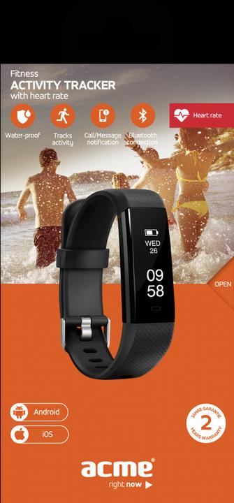 Produktbild Acme Made ACT206 Fitness Tracker mit Pulsfunktion