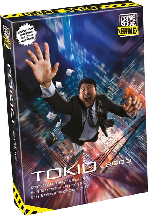 Actual product image Selecta Spielzeug Board game "Crime Scene Tokyo". (Dutch)