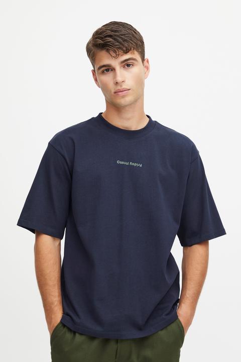 Actual product image Casual Friday CFTue logo tee - 20504804 (XL)