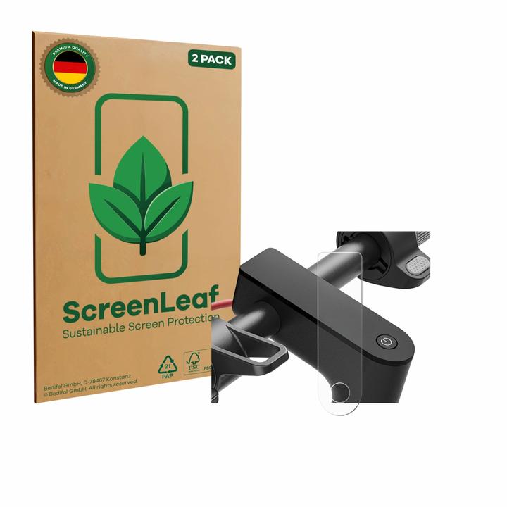 Produktbild ScreenLeaf Schutzfolie nachhaltiger Displayschutz Display Schutz Folie Klar Transparent