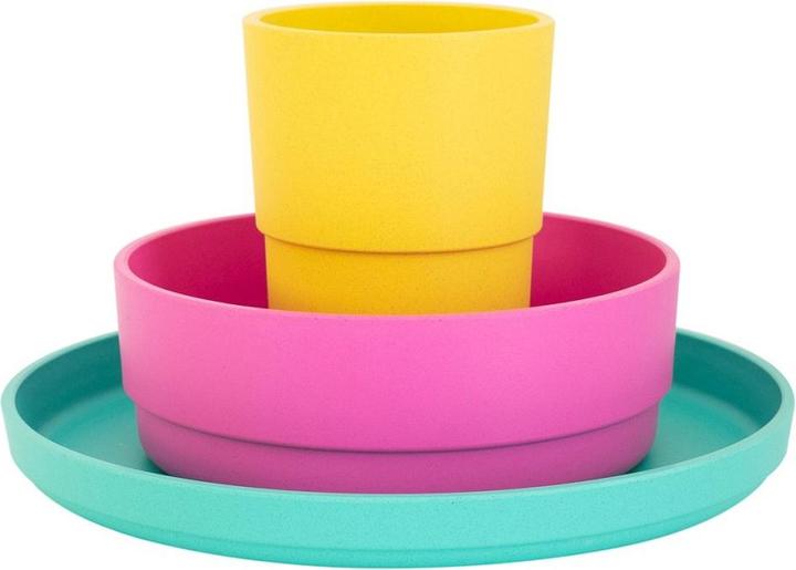 Produktbild Bobo&boo bobo & boo plant-based Geschirr Set, tropical