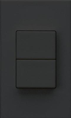 Actual product image Hager Frame series switch FLF Black