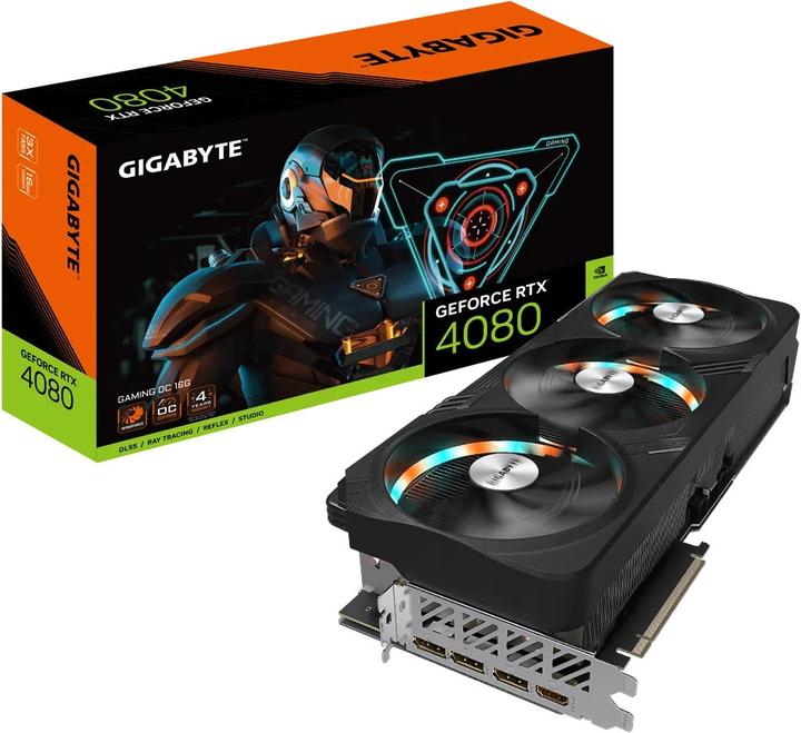 Actual product image Gigabyte GeForce RTX 4080 GAMING OC (16 GB)