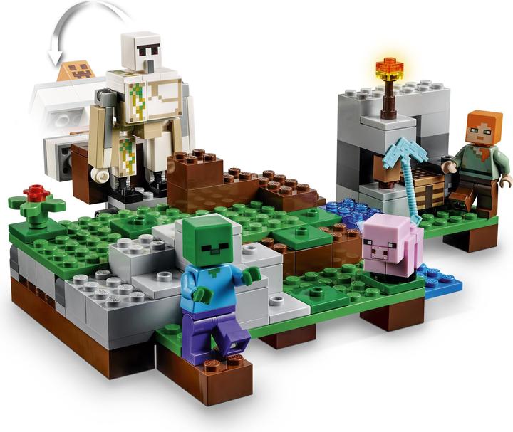 Actual product image LEGO Minecraft The Iron Golem (21123, LEGO Minecraft)